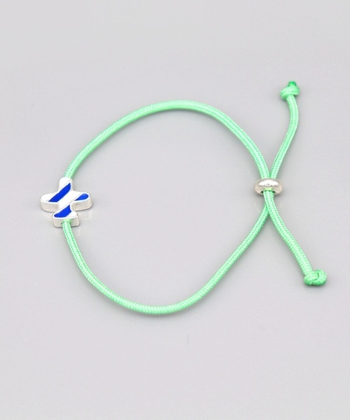 봉보(BONBEAU) Color airplane knot Bracelet 컬러 비행기 매듭 실팔찌