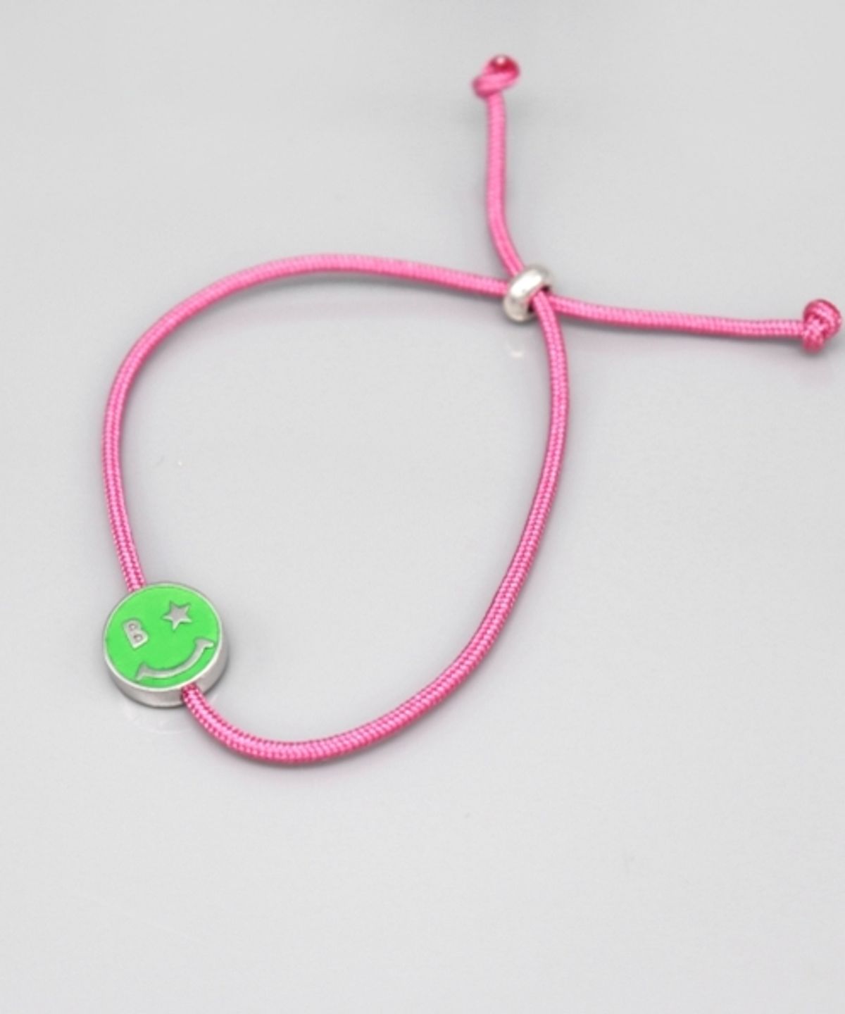 봉보(BONBEAU) Color smile knot Bracelet 컬러 스마일 매듭 실팔찌