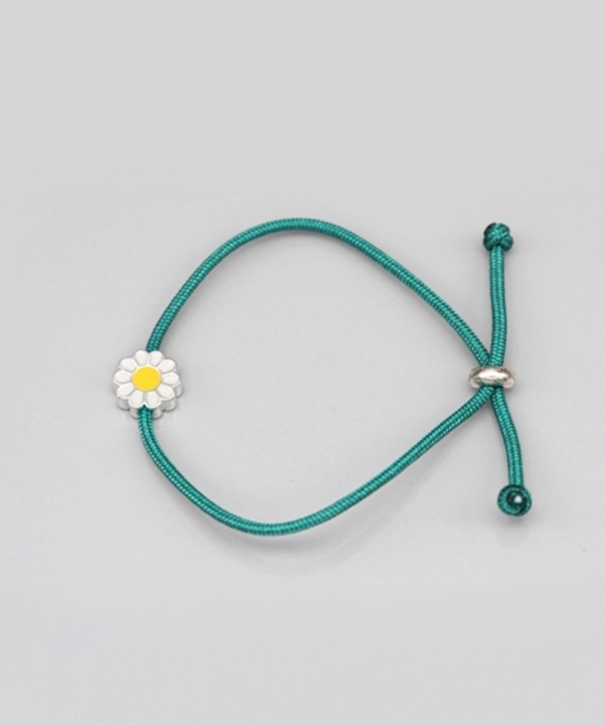 봉보(BONBEAU) Color motive knot Bracelet 데이지 무지개 클로버 매듭 실팔찌