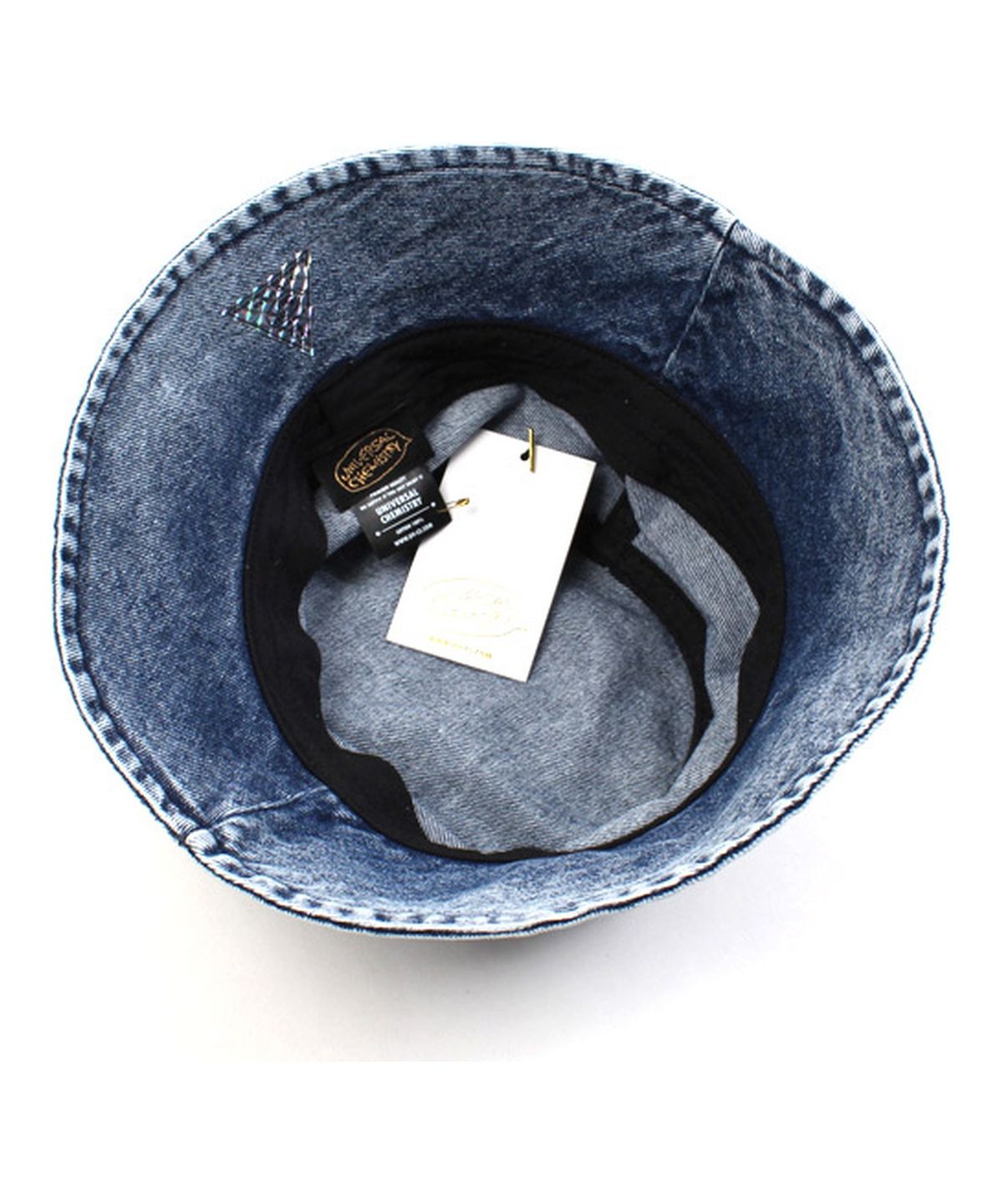유니버셜 케미스트리(UNIVERSAL CHEMISTRY) Washing Dark Denim Bucket Hat 데님버킷햇