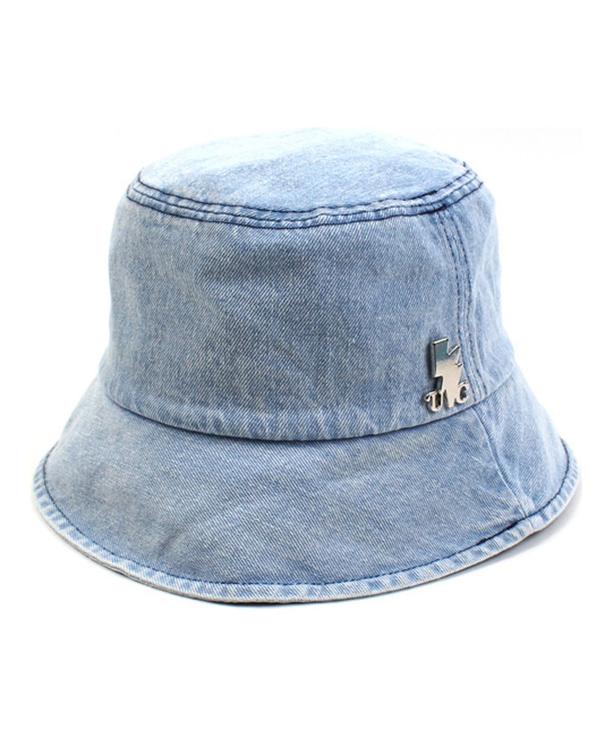 유니버셜 케미스트리(UNIVERSAL CHEMISTRY) Washing Light Denim Bucket Hat 데님버킷햇
