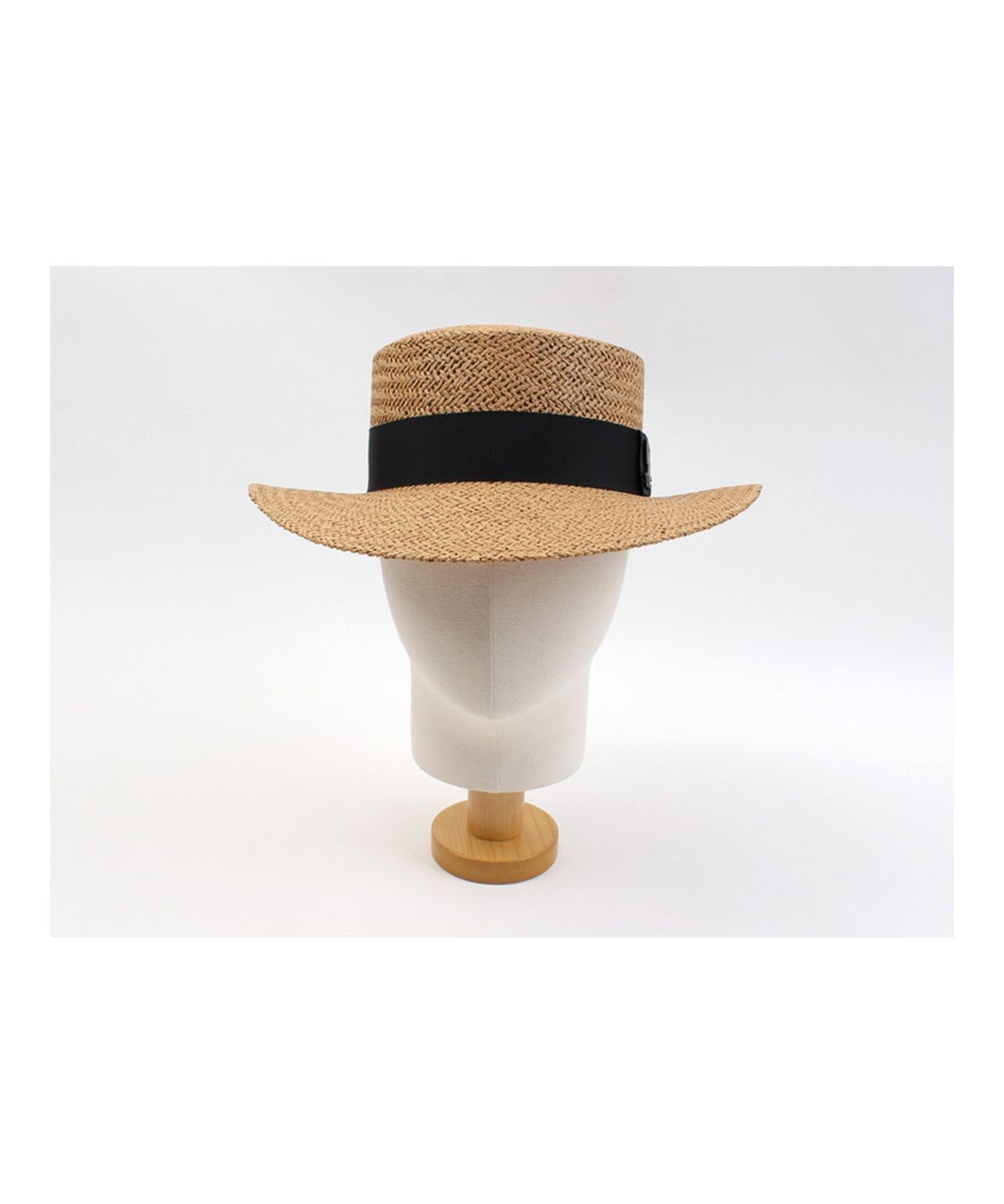 유니버셜 케미스트리(UNIVERSAL CHEMISTRY) Brown Flat Panama Hat 파나마햇
