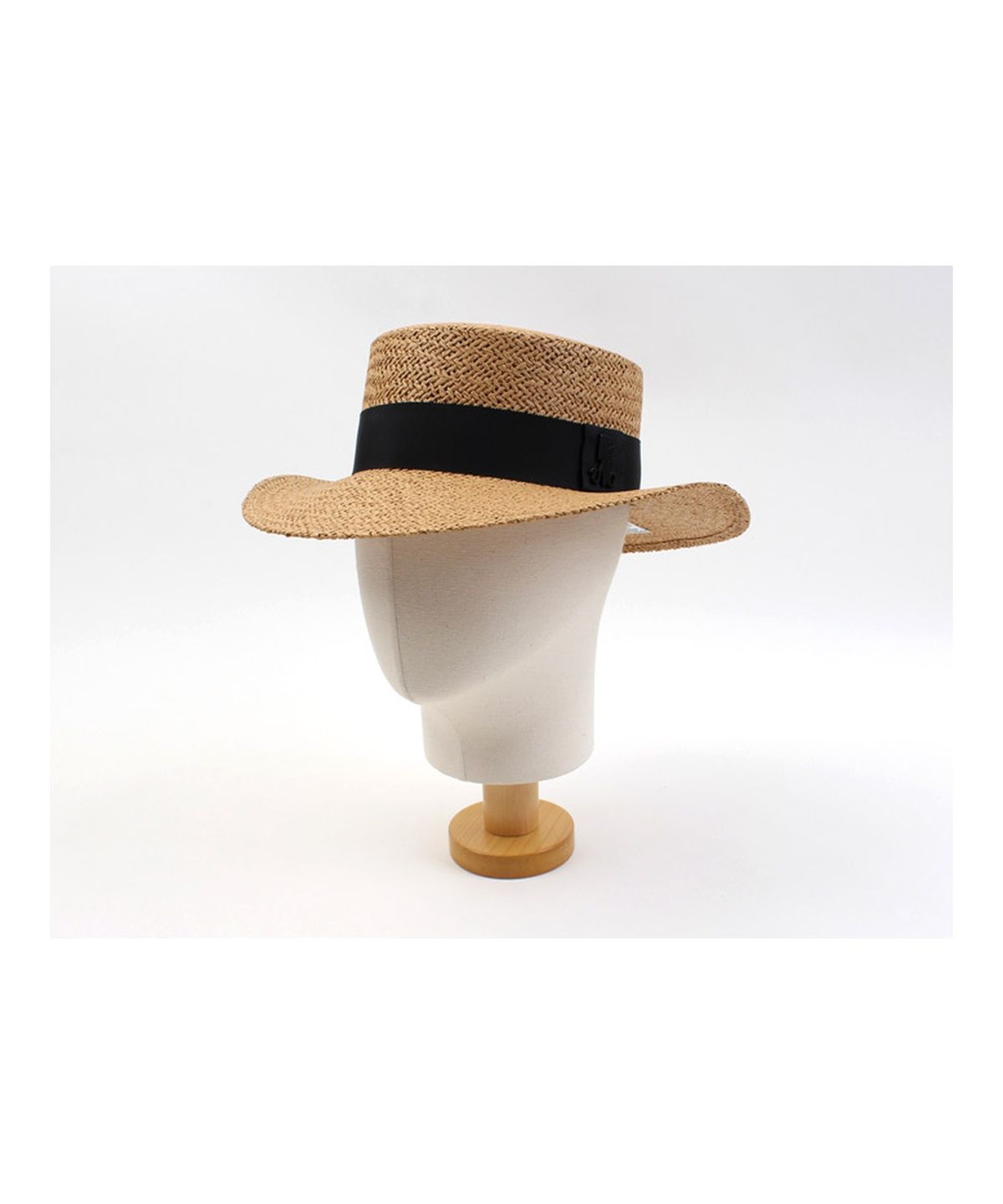 유니버셜 케미스트리(UNIVERSAL CHEMISTRY) Brown Flat Panama Hat 파나마햇