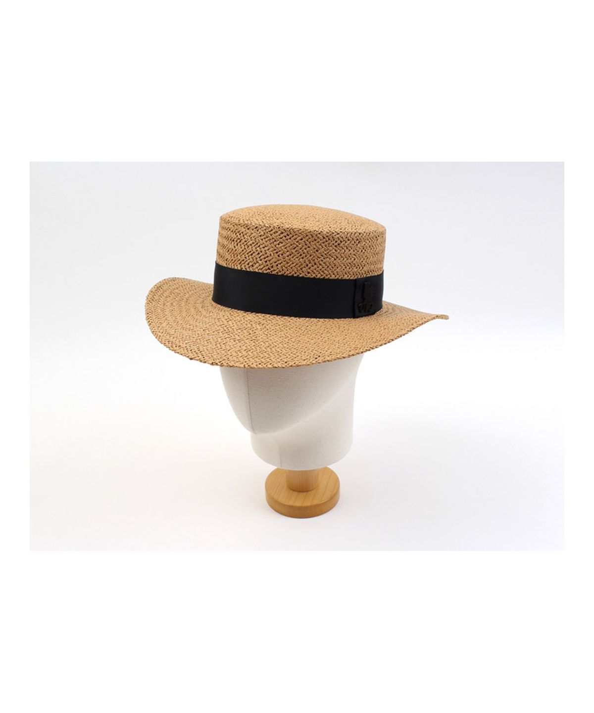 유니버셜 케미스트리(UNIVERSAL CHEMISTRY) Brown Flat Panama Hat 파나마햇