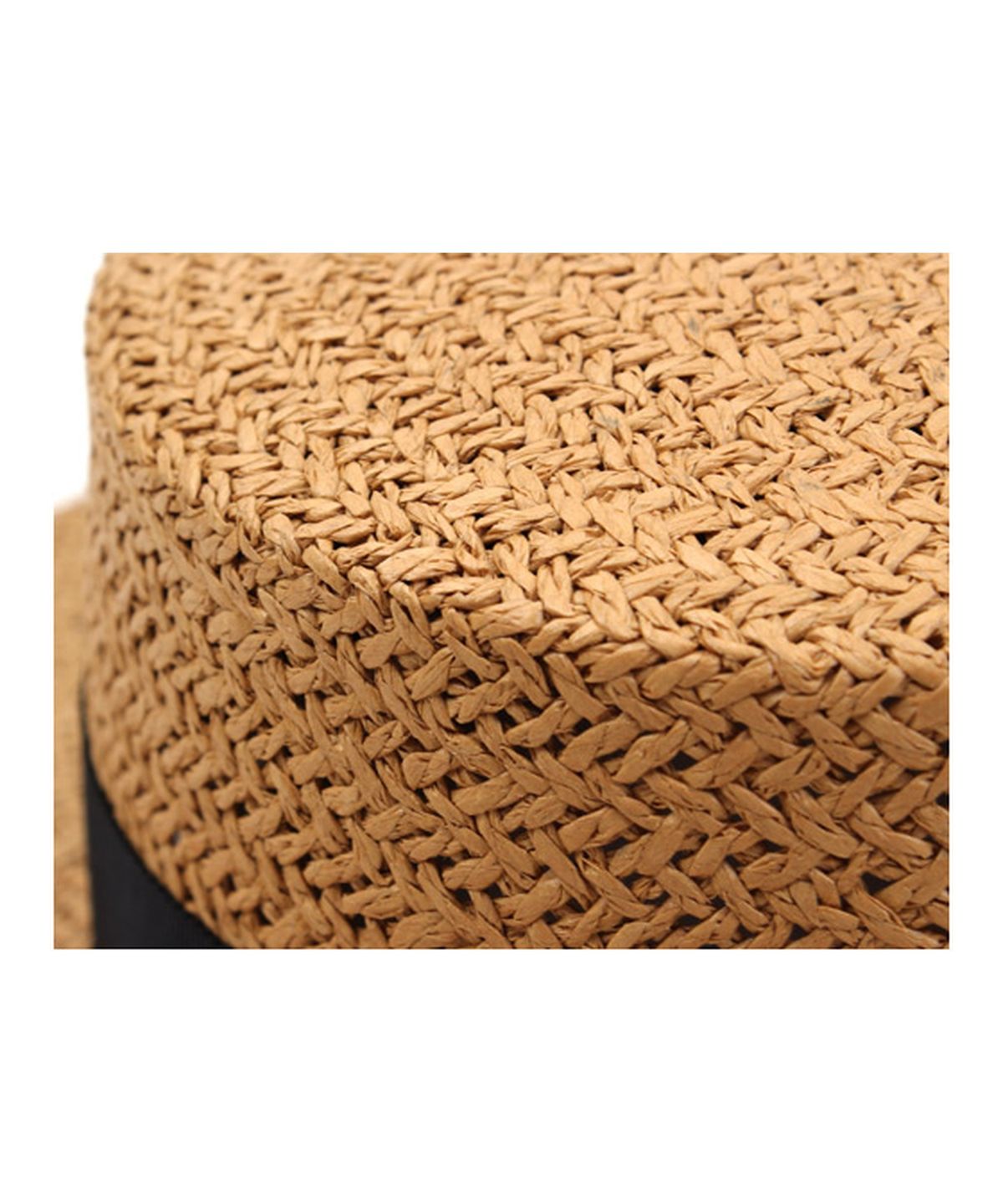 유니버셜 케미스트리(UNIVERSAL CHEMISTRY) Brown Flat Panama Hat 파나마햇