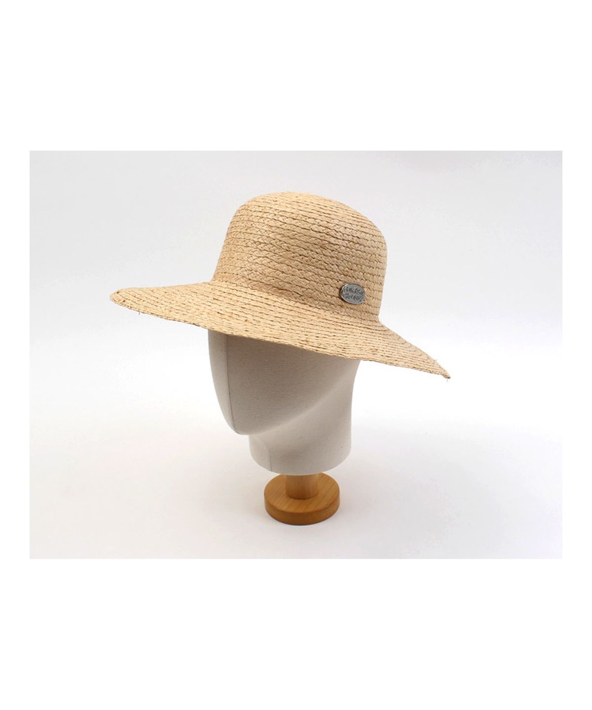 유니버셜 케미스트리(UNIVERSAL CHEMISTRY) SV Metal Round Wire Raffia Hat 라피아햇