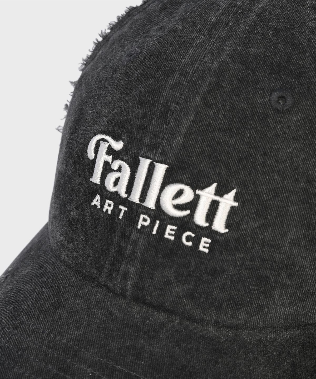 팔렛(FALLETT) 데미지 볼캡 차콜