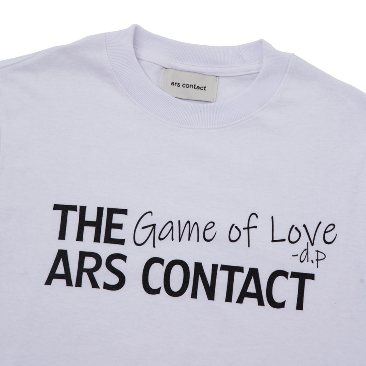아르스 콘택트(ARSCONTACT) AC DAFT TEE. WHITE