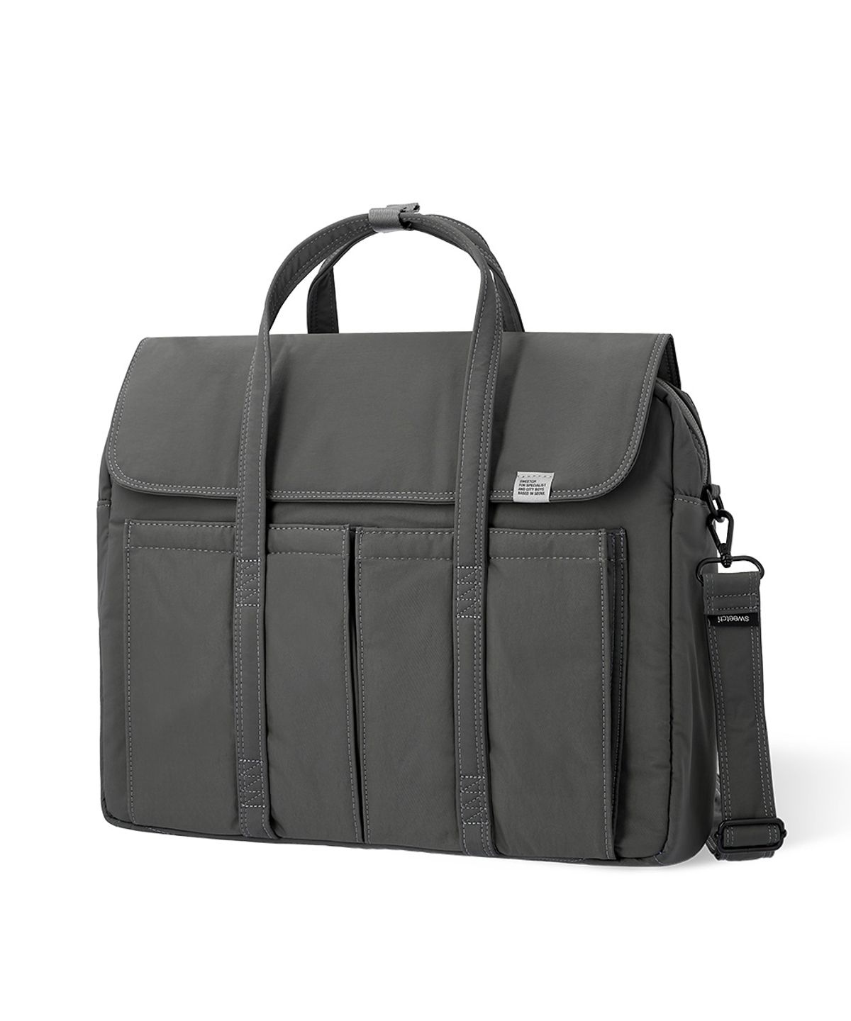 스위치(SWEETCH) CITY BOYS BRIEFCASE 002 Stone Grey