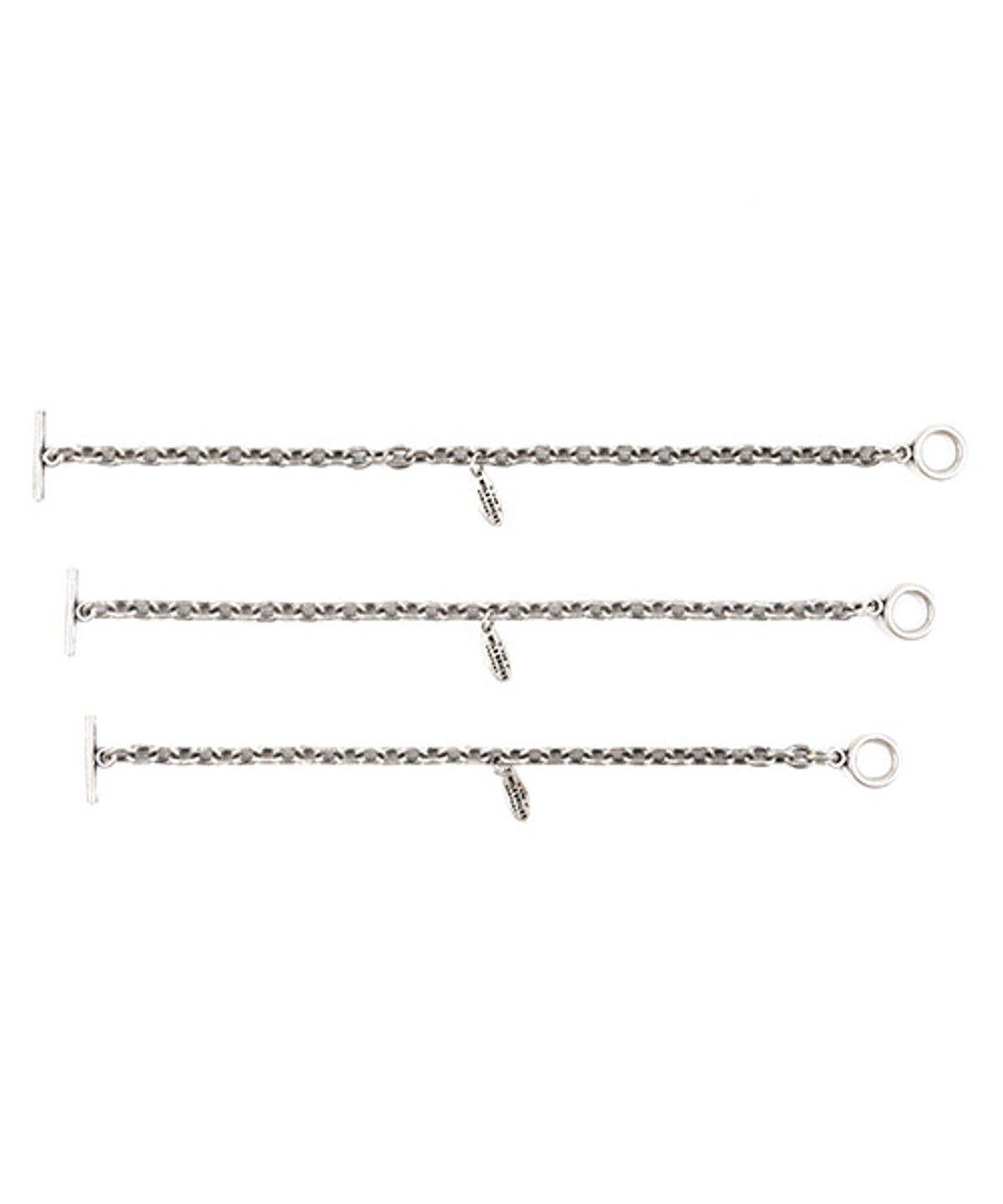 와일드 브릭스(WILD BRICKS) BD CHAIN BRACELET (silver)
