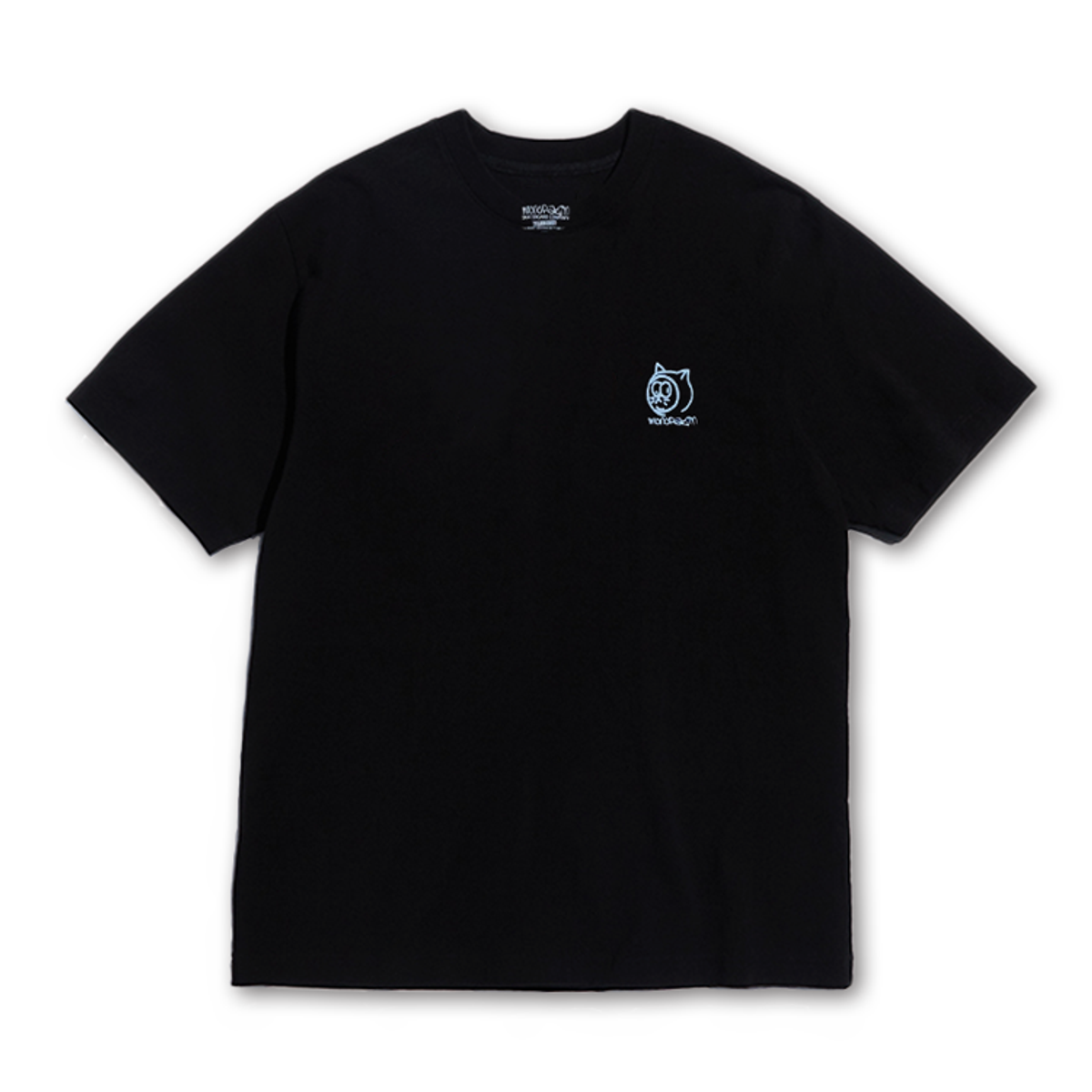 모노파틴(MONOPATIN) night light snow-E quarter pipe scotchlite t shirt - BKSB