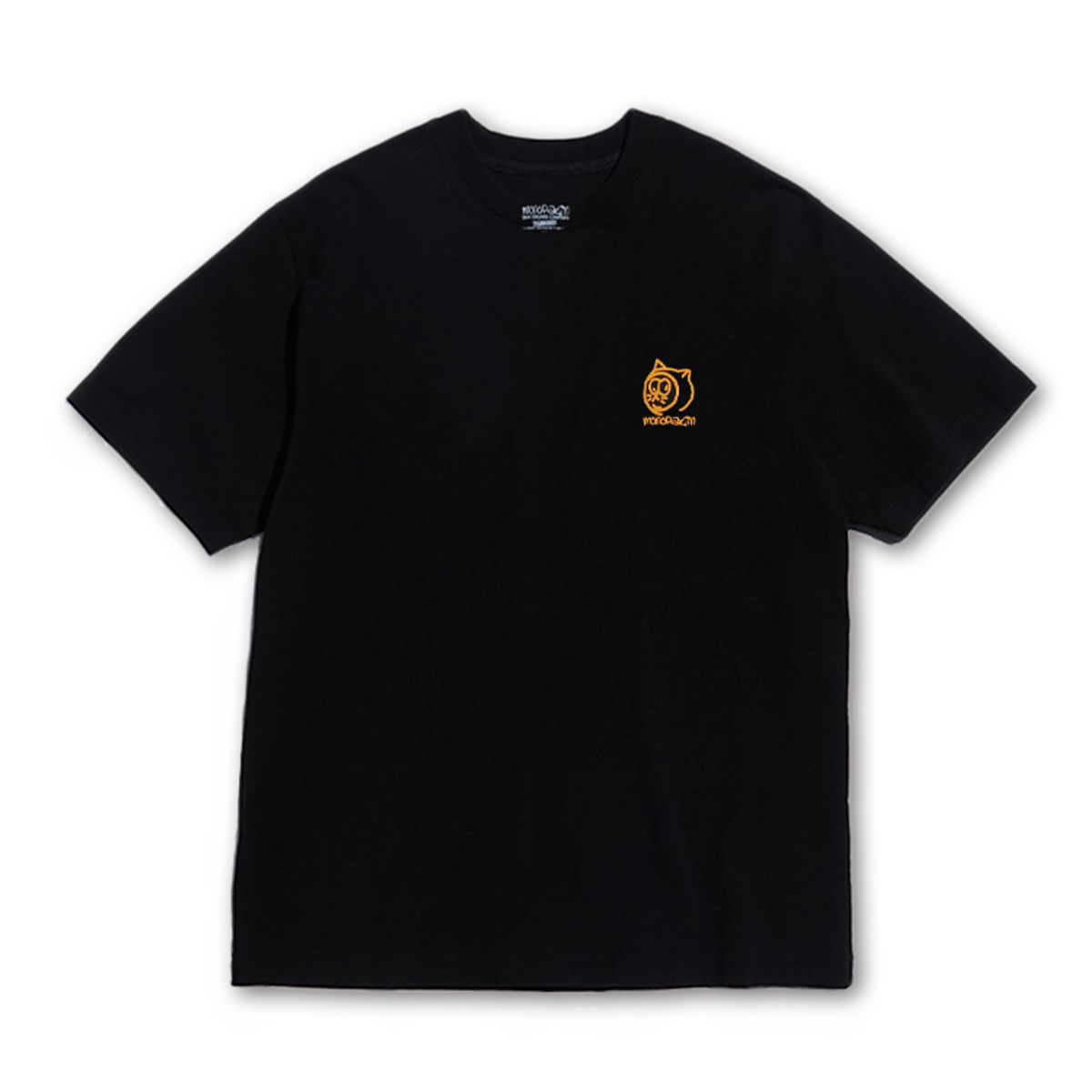 모노파틴(MONOPATIN) night light snow-E push off scotchlite t shirt - BKYL