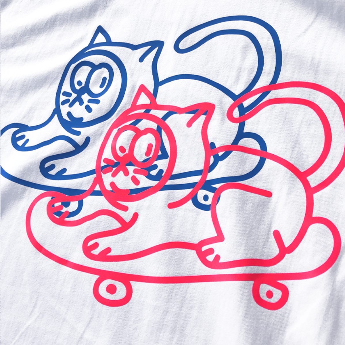 모노파틴(MONOPATIN) night light snow-E push off scotchlite t shirt - WTPK