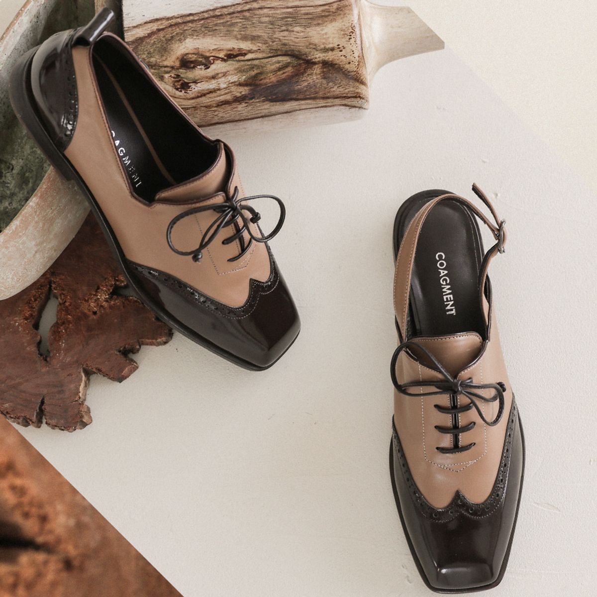 코아그먼트(COAGMENT) CM20C222_BR [Tuxedo Loafer]