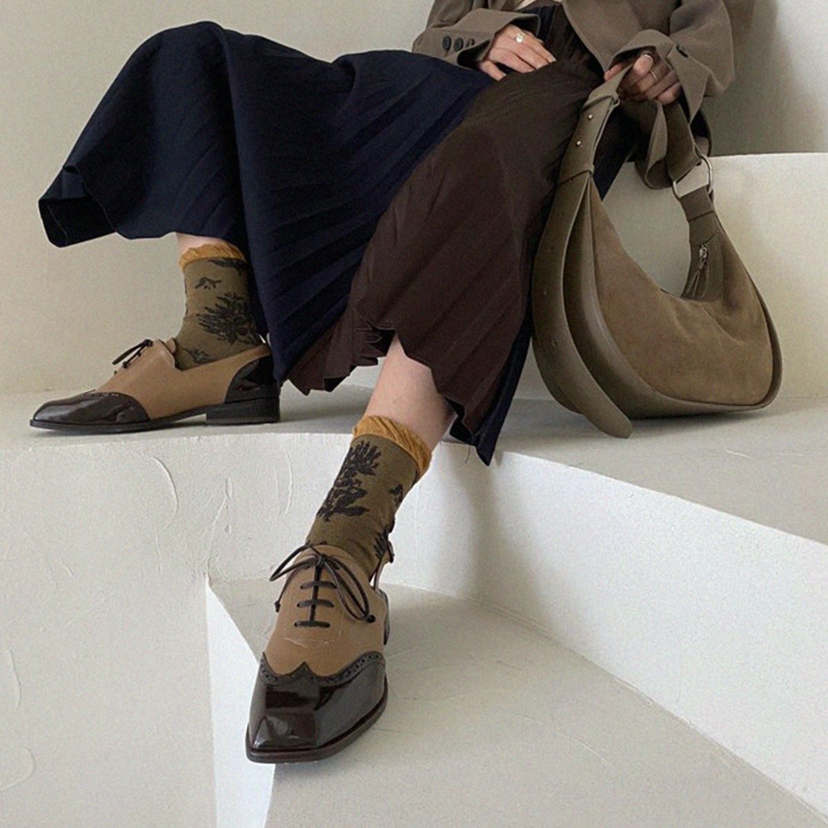 코아그먼트(COAGMENT) CM20C222_BR [Tuxedo Loafer]