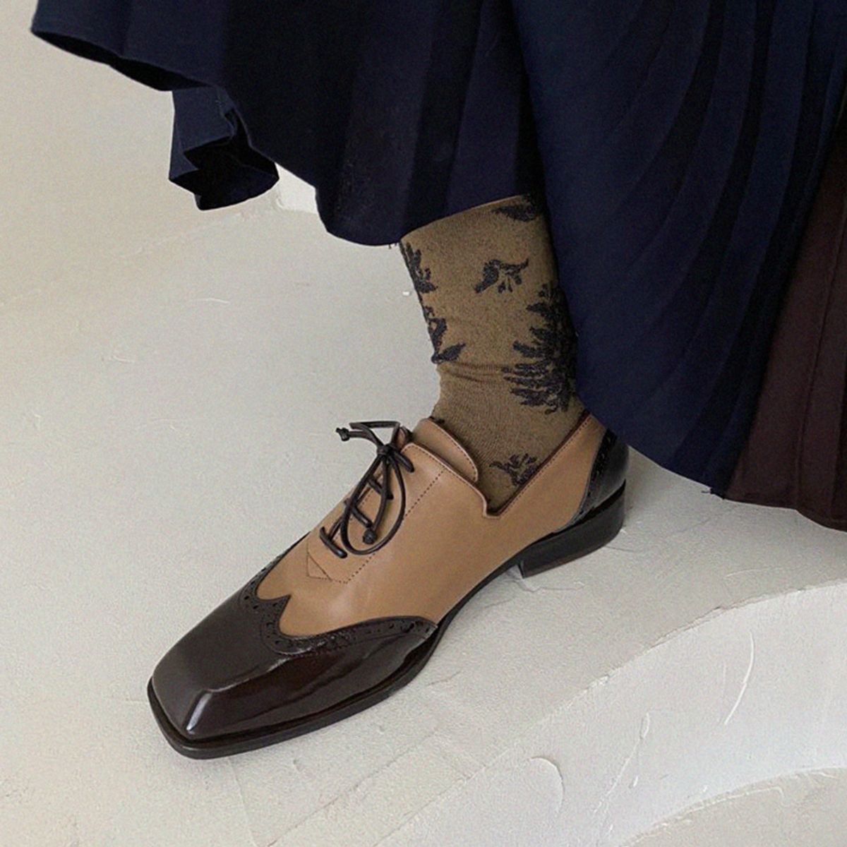 코아그먼트(COAGMENT) CM20C222_BR [Tuxedo Loafer]