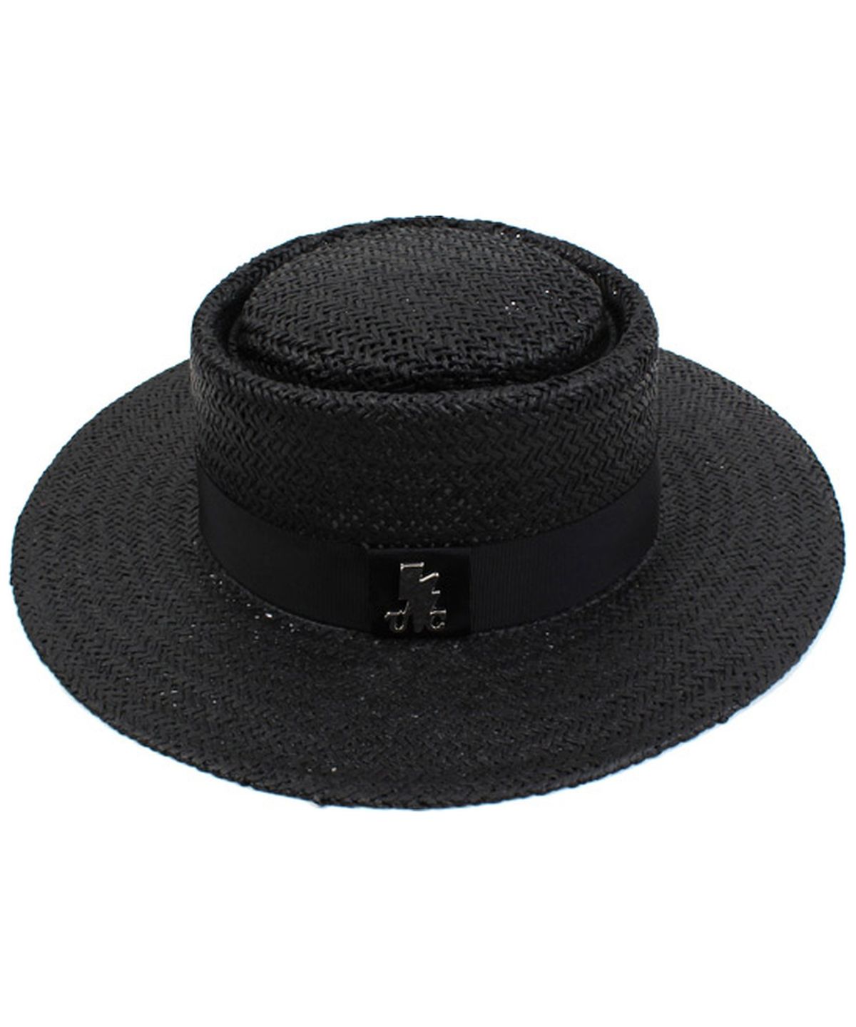 유니버셜 케미스트리(UNIVERSAL CHEMISTRY) Thunder Home Black Summer Fedora 여름페도라