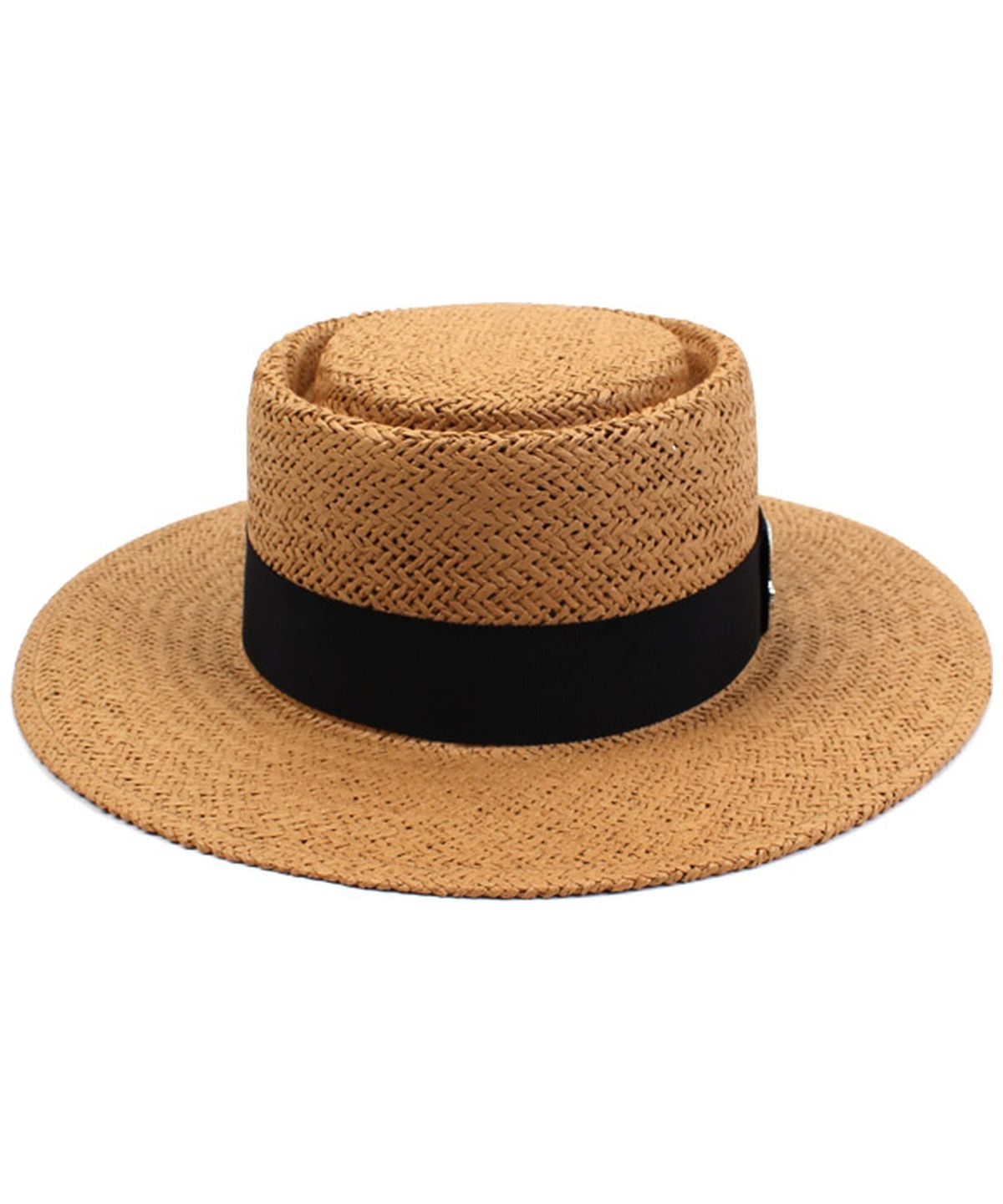 유니버셜 케미스트리(UNIVERSAL CHEMISTRY) Thunder Home Brown Summer Fedora 여름페도라