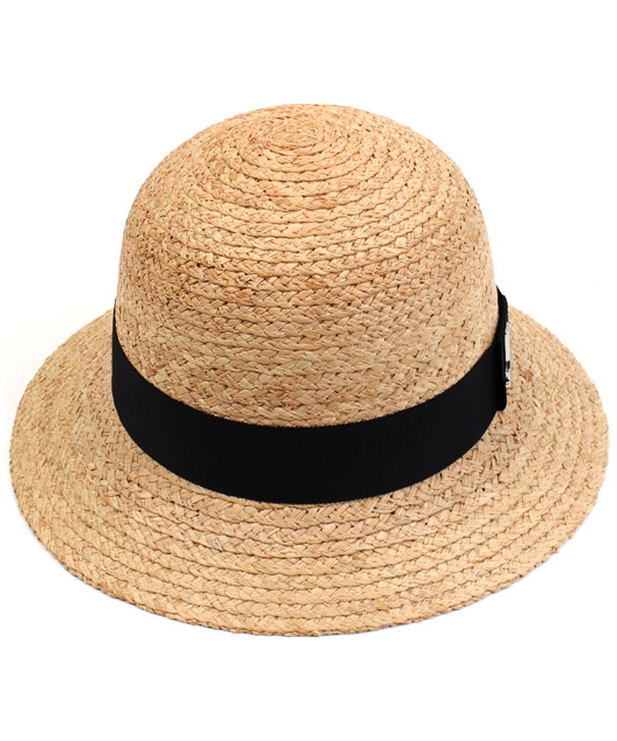 유니버셜 케미스트리(UNIVERSAL CHEMISTRY) Thunder Summer Raffia Cloche Hat 여름페도라