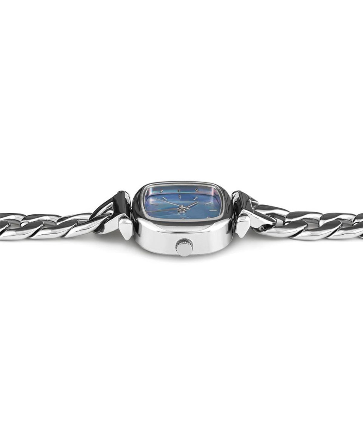 코모노와치(KOMONO WATCH) 머니페니 리볼트 실버 라이트 블루