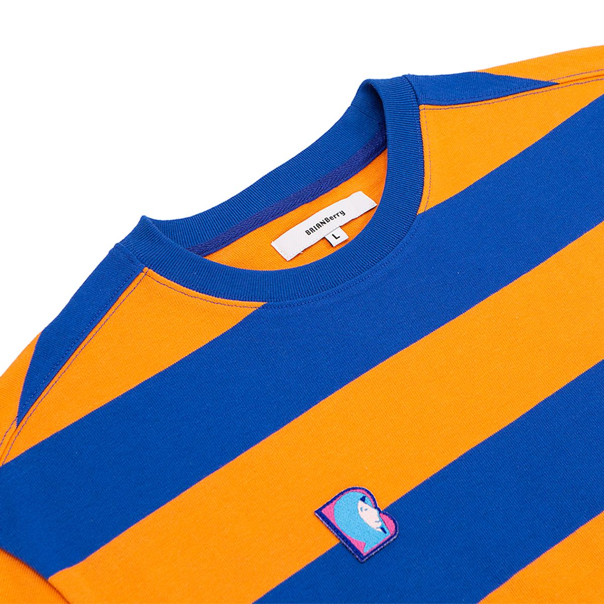 브라이언베리(BRIAN BERRY) SANTA ROUND TEE_BLUE