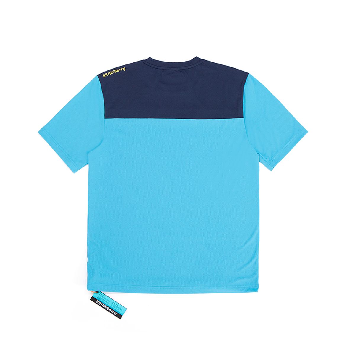 브라이언베리(BRIAN BERRY) BLOCK TEE_AQUA