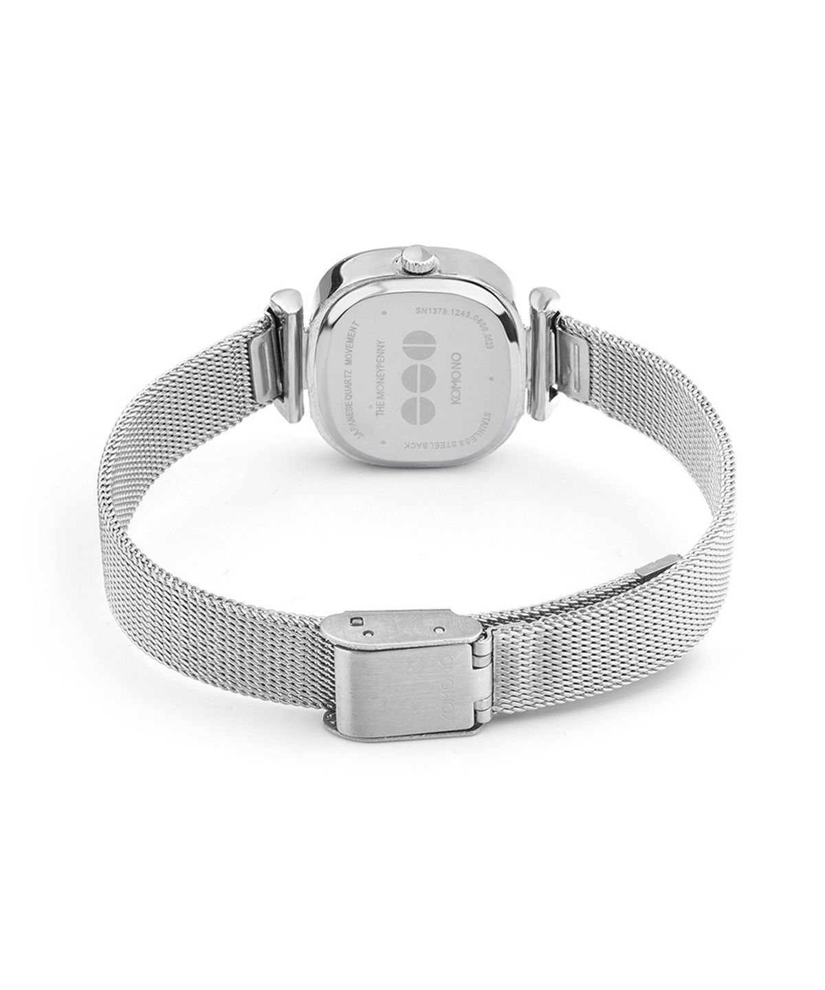코모노와치(KOMONO WATCH) 머니페니 로얄 실버