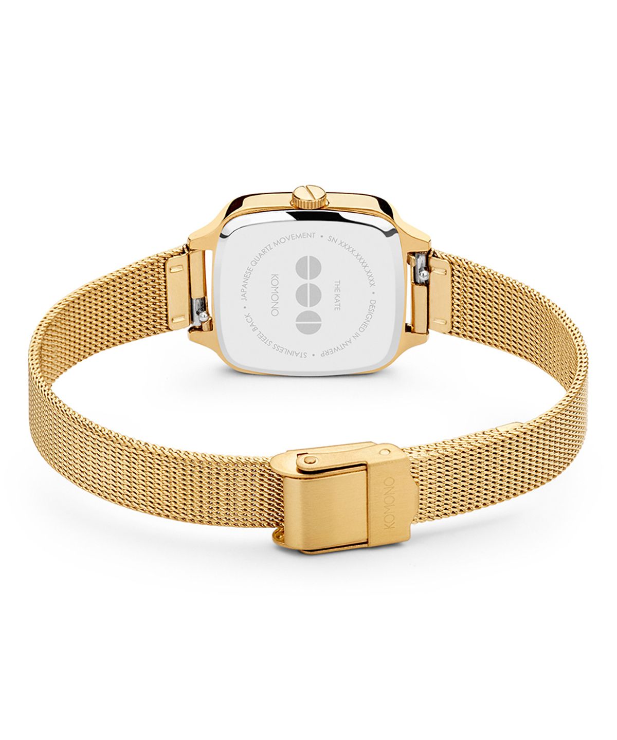 코모노와치(KOMONO WATCH) 케이트 로얄 골드