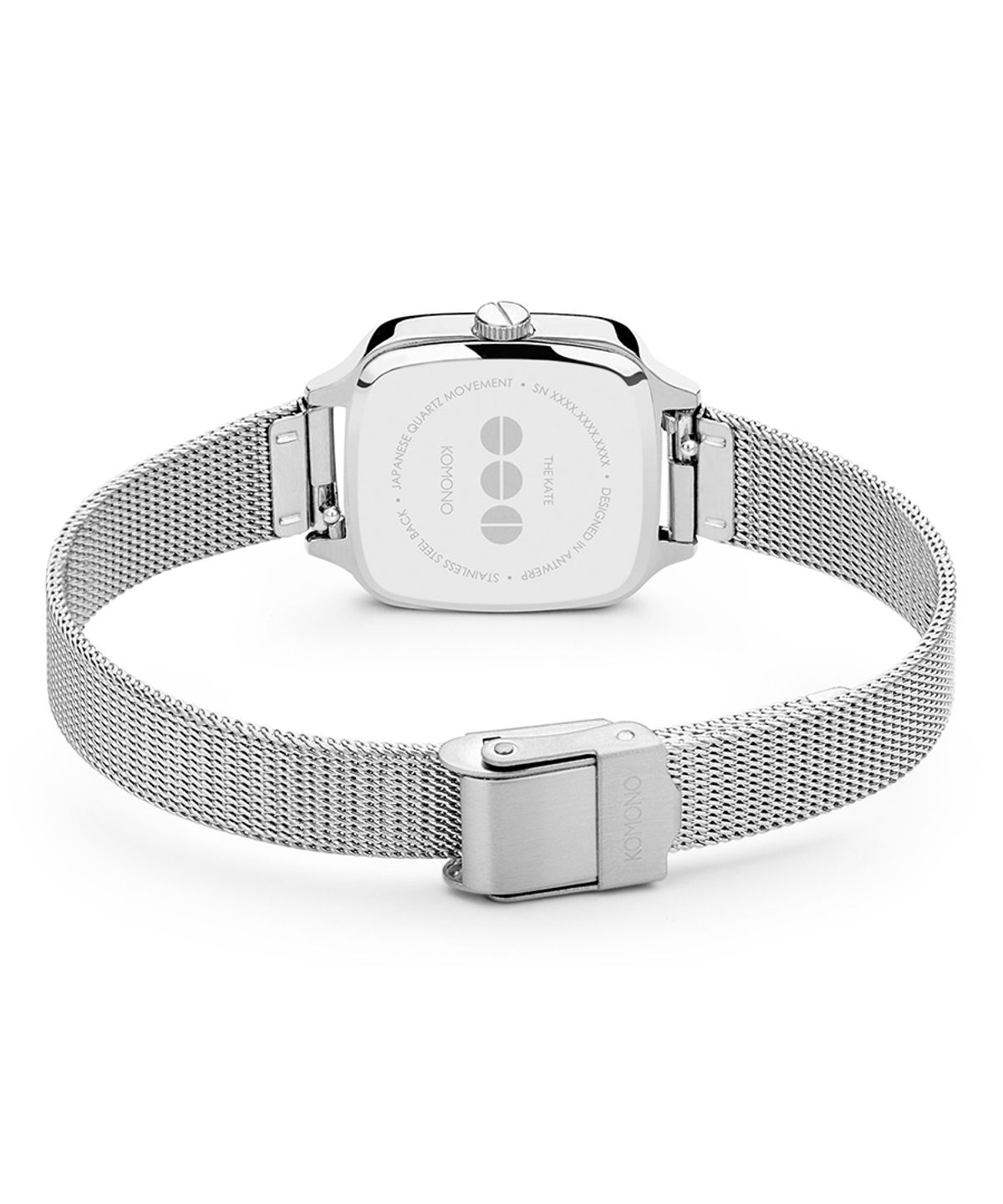 코모노와치(KOMONO WATCH) 케이트 로얄 실버