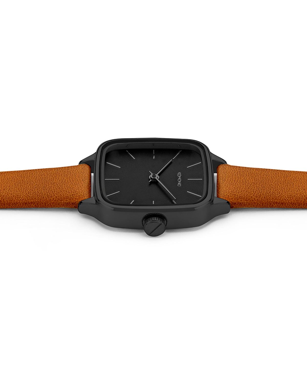 코모노와치(KOMONO WATCH) 케이트 블랙 코냑