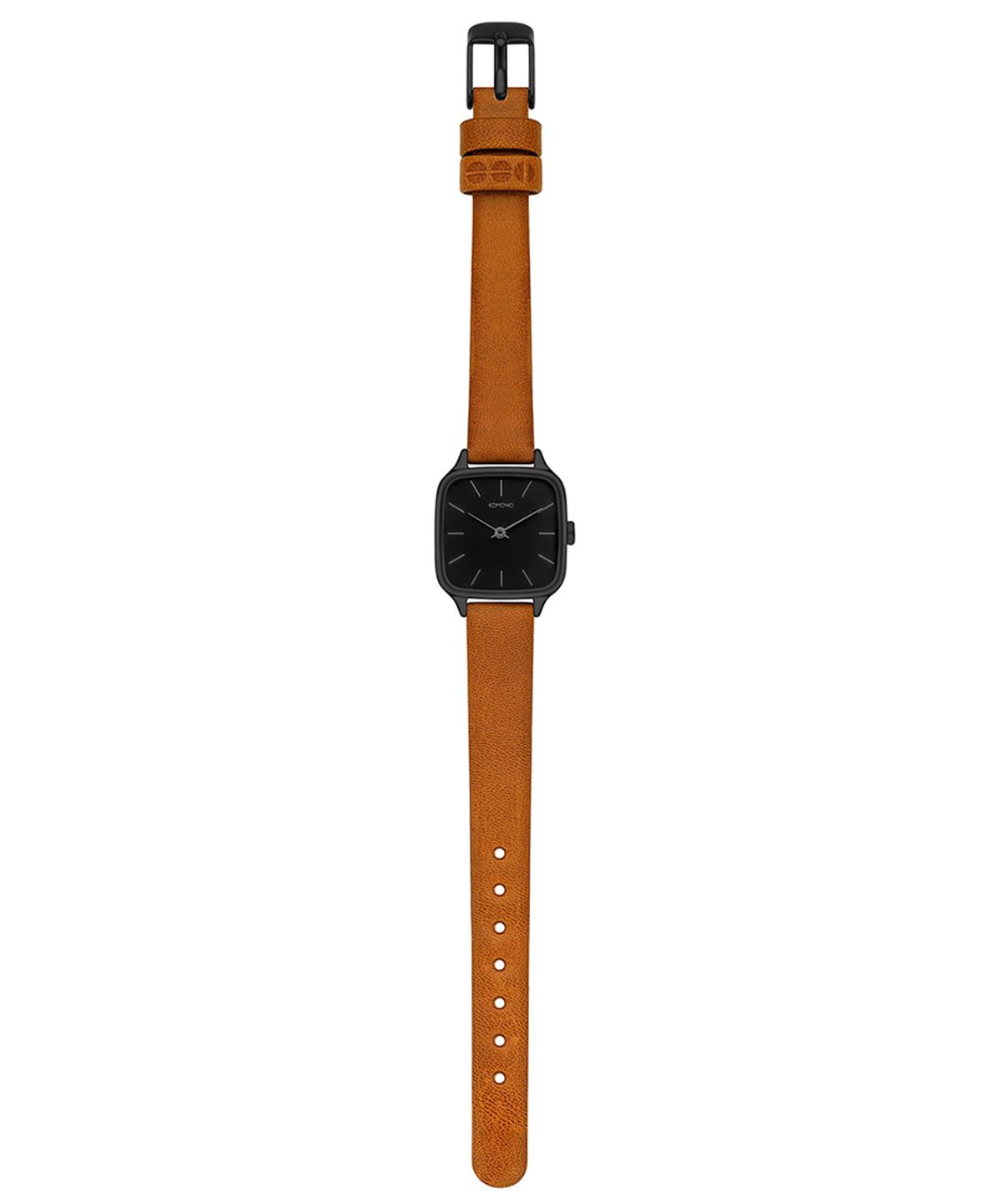 코모노와치(KOMONO WATCH) 케이트 블랙 코냑