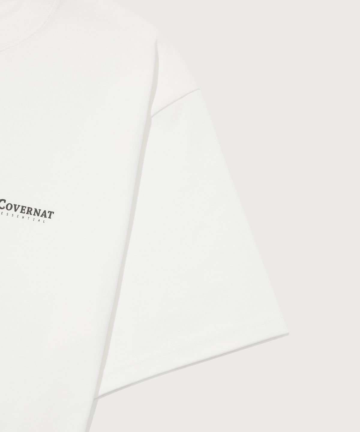 커버낫(COVERNAT) [2PACK] 쿨 코튼 티셔츠 White+White