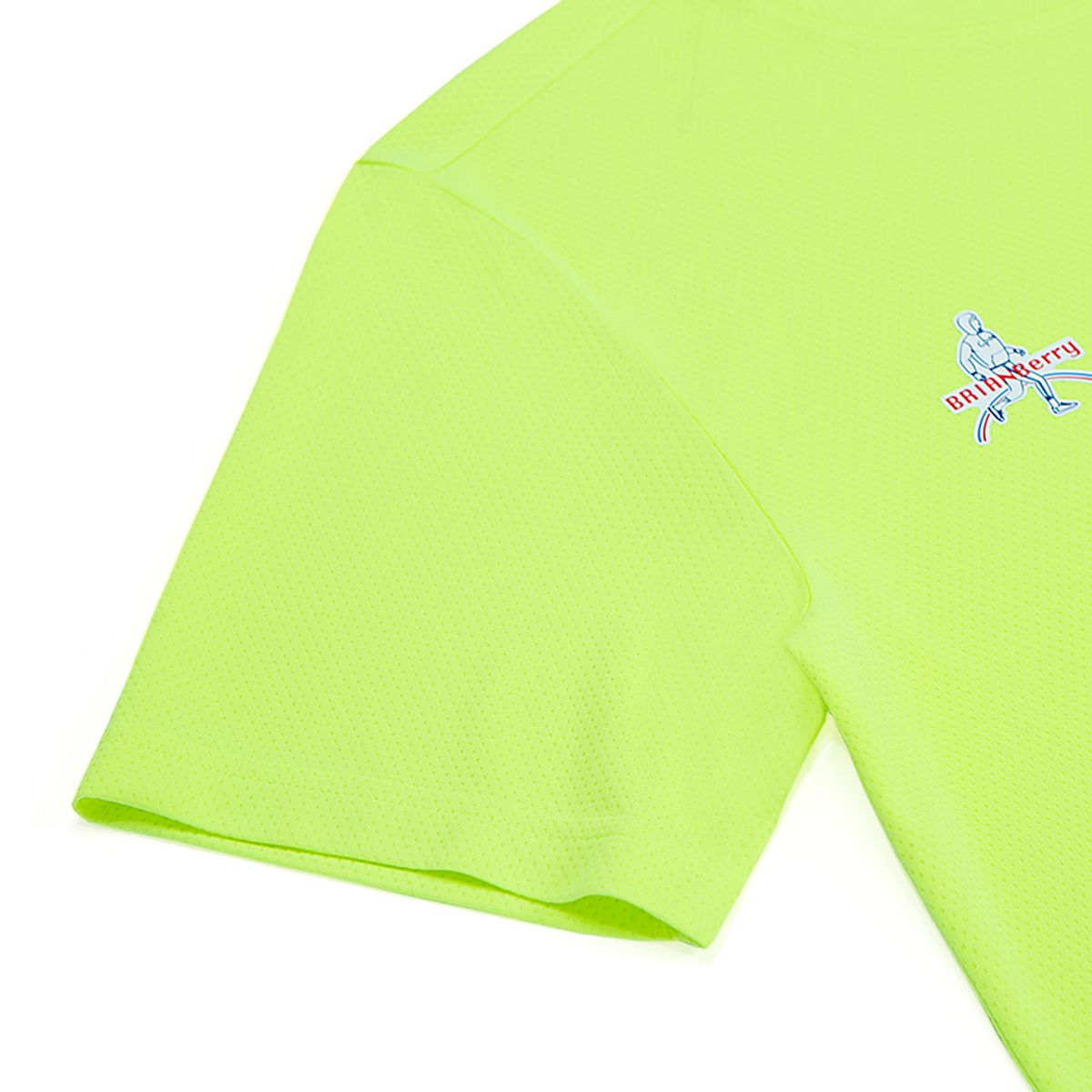 브라이언베리(BRIAN BERRY) BERRY MAN LOGO TEE_LIME
