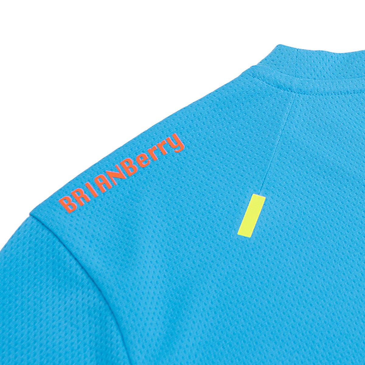 브라이언베리(BRIAN BERRY) BERRY MAN LOGO TEE_AQUA