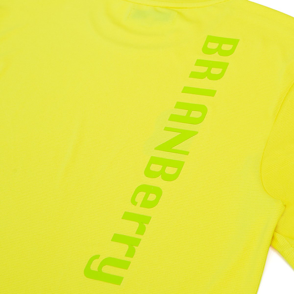 브라이언베리(BRIAN BERRY) FACE BIG PRINT TEE_YELLOW