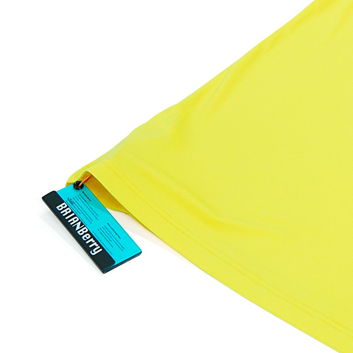 브라이언베리(BRIAN BERRY) FACE BIG PRINT TEE_YELLOW