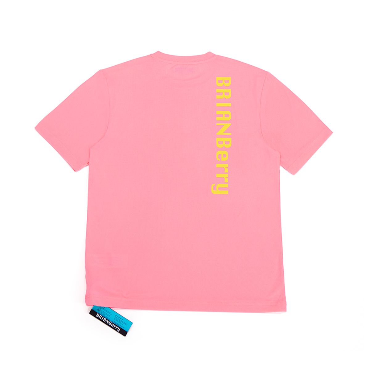 브라이언베리(BRIAN BERRY) FACE BIG PRINT TEE_PINK