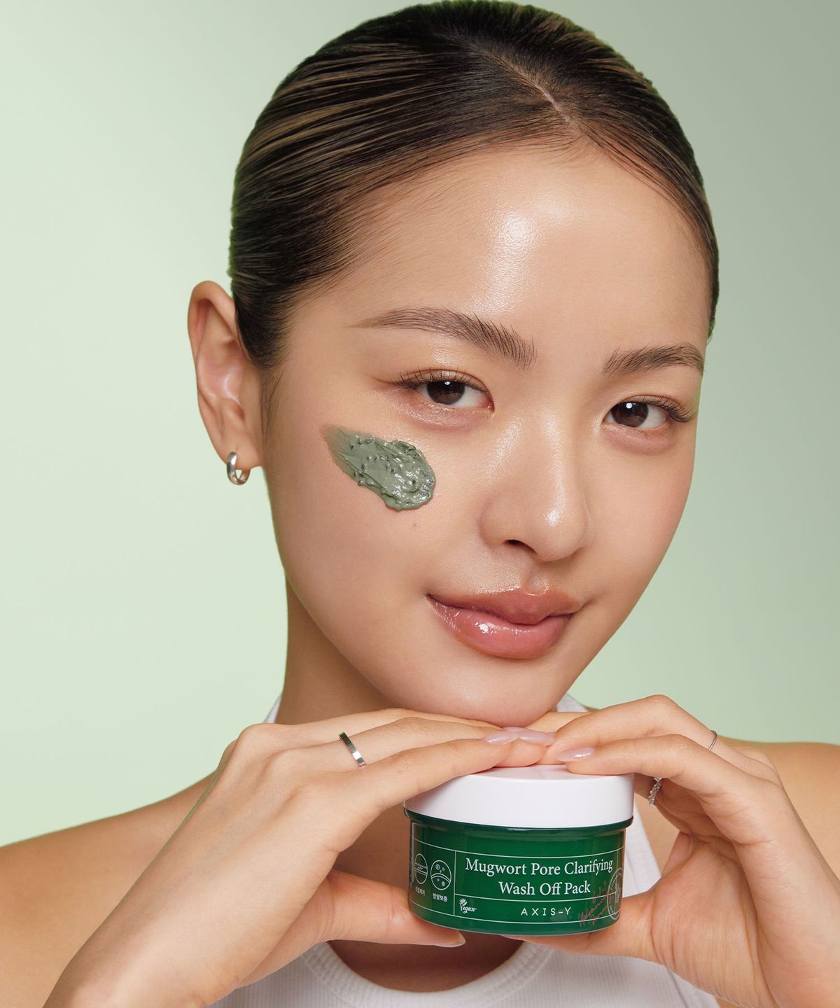 엑시스와이(AXIS-Y) 쑥 모공정화 워시오프 팩 100ml+스크런치 랜덤 1종 증정