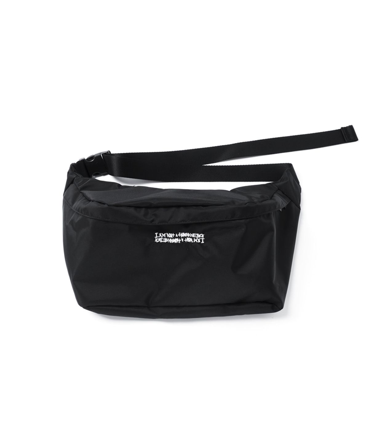 아임낫어휴먼비잉(I AM NOT A HUMAN BEING) EMBROIDERY HIPBAG