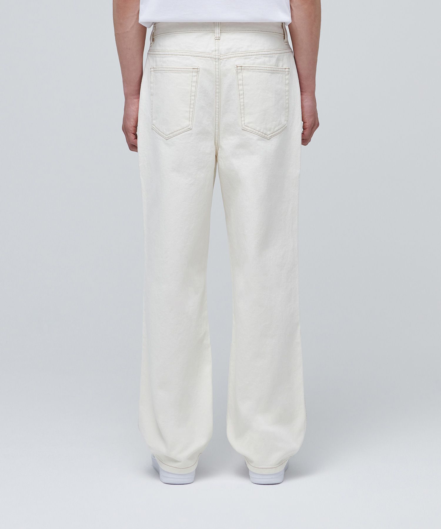 ★MUSINSA STANDARD★ Contrast Stitch Regular Fit Denim Pants MUSINSA | MUSINSA STANDARD CONTRAST STITCH REGULAR FIT DENIM