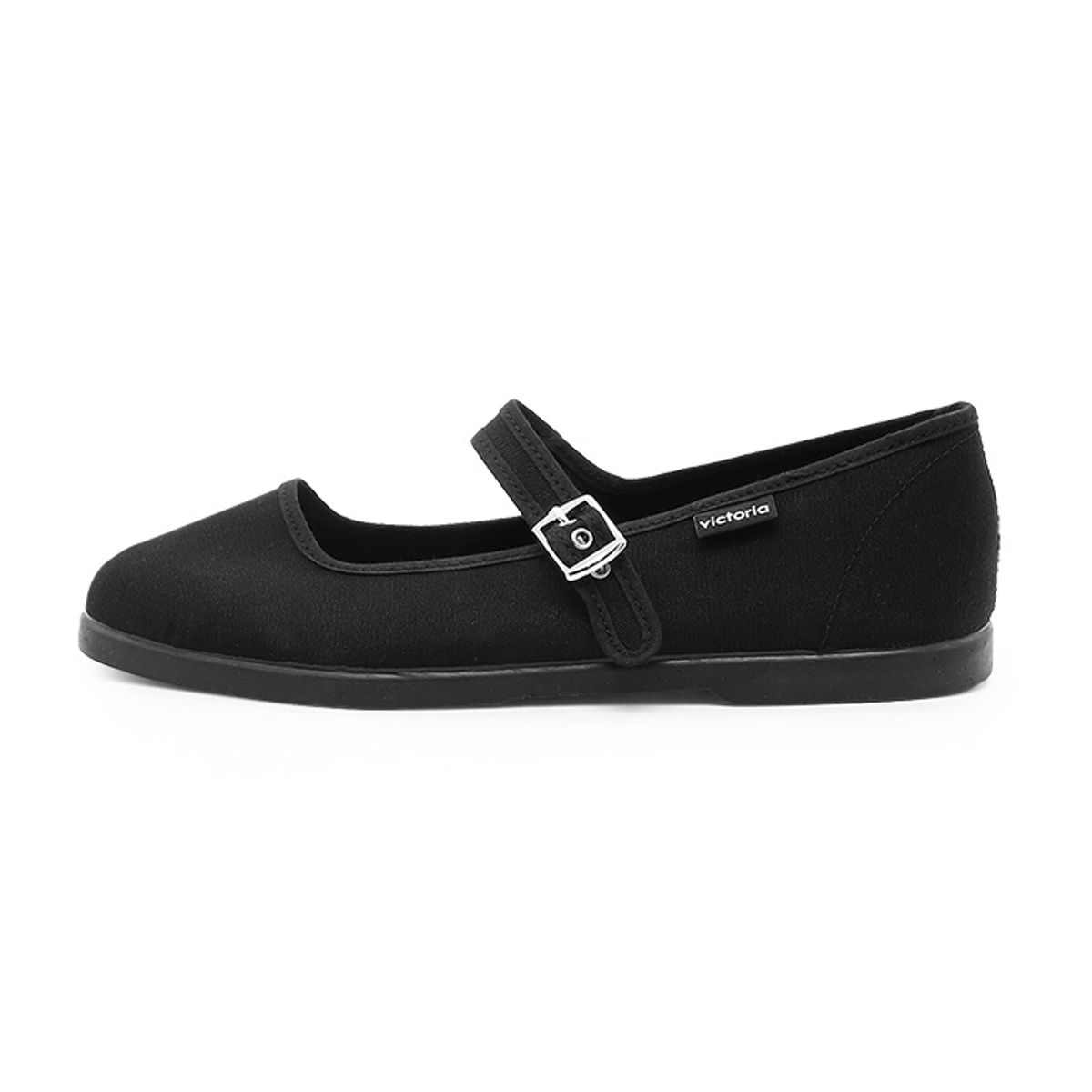 빅토리아 슈즈(VICTORIA SHOES) 쿵푸 코튼 발레리나 (1080109-NEGRO)