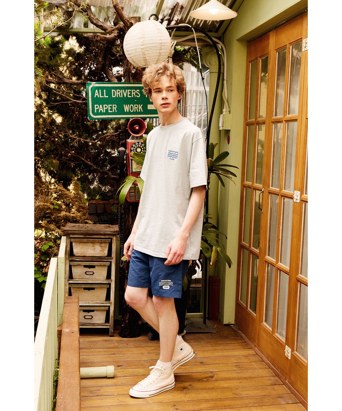 빅유니온(BIG UNION) BU 1986 Logo Shorts / 3 COLOR