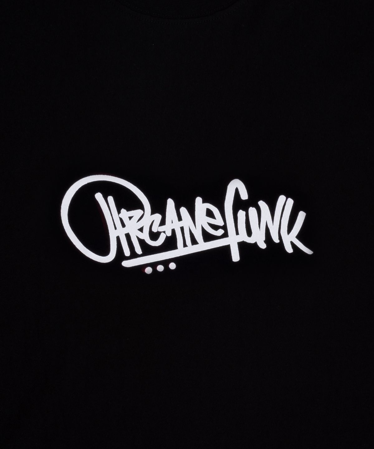 아케인 펑크(ARCANE FUNK) BASIC LOGO TEE black/white