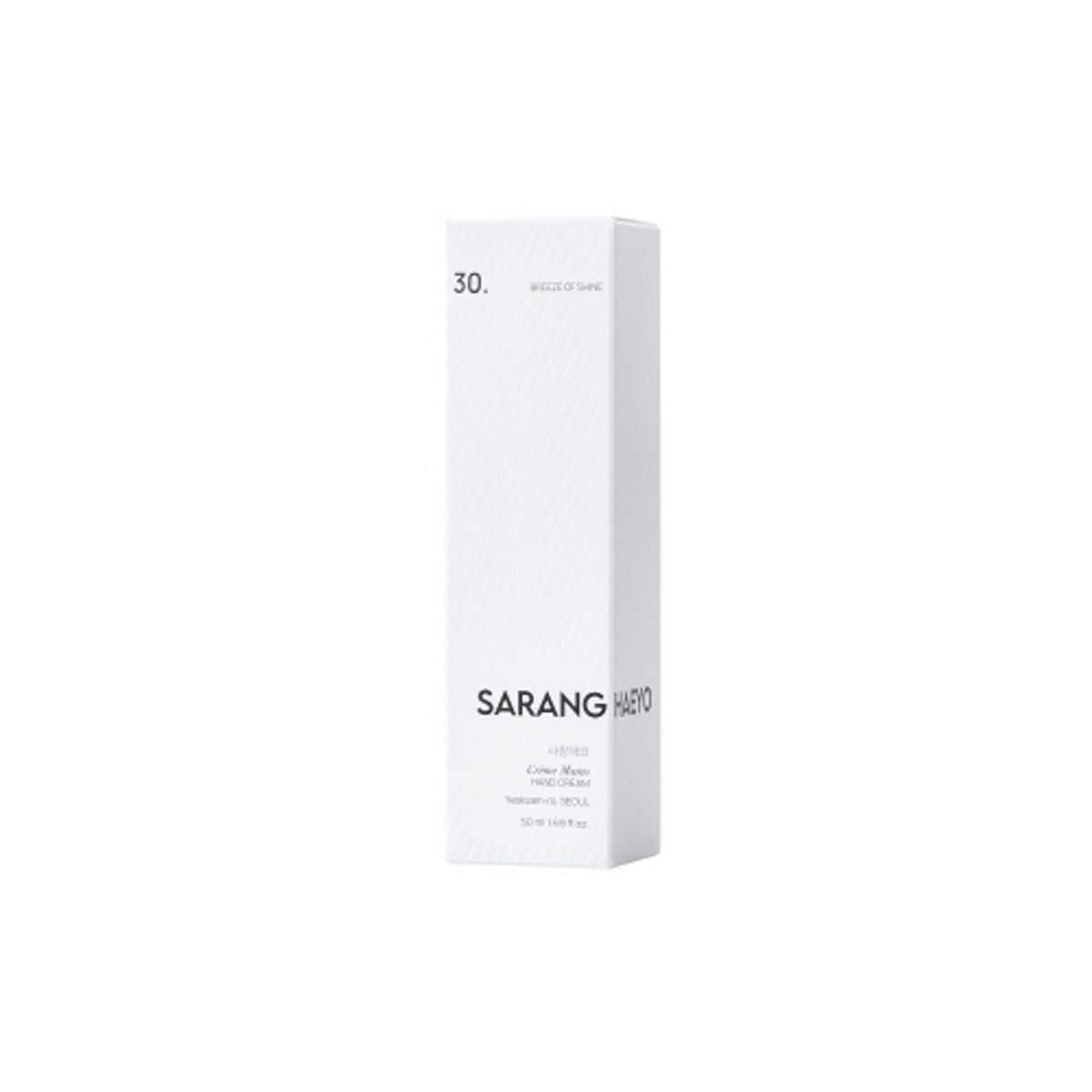 사랑해요(SARANGHAEYO) [핸드크림] 30. 브리즈 오브 샤인 크렘망 50ML