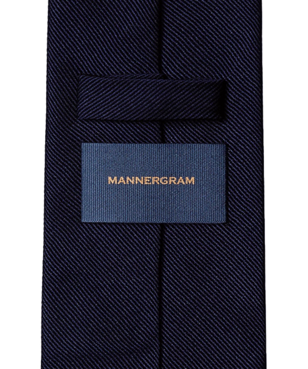 매너그램(MANNERGRAM) 트윌 솔리드 다크네이비