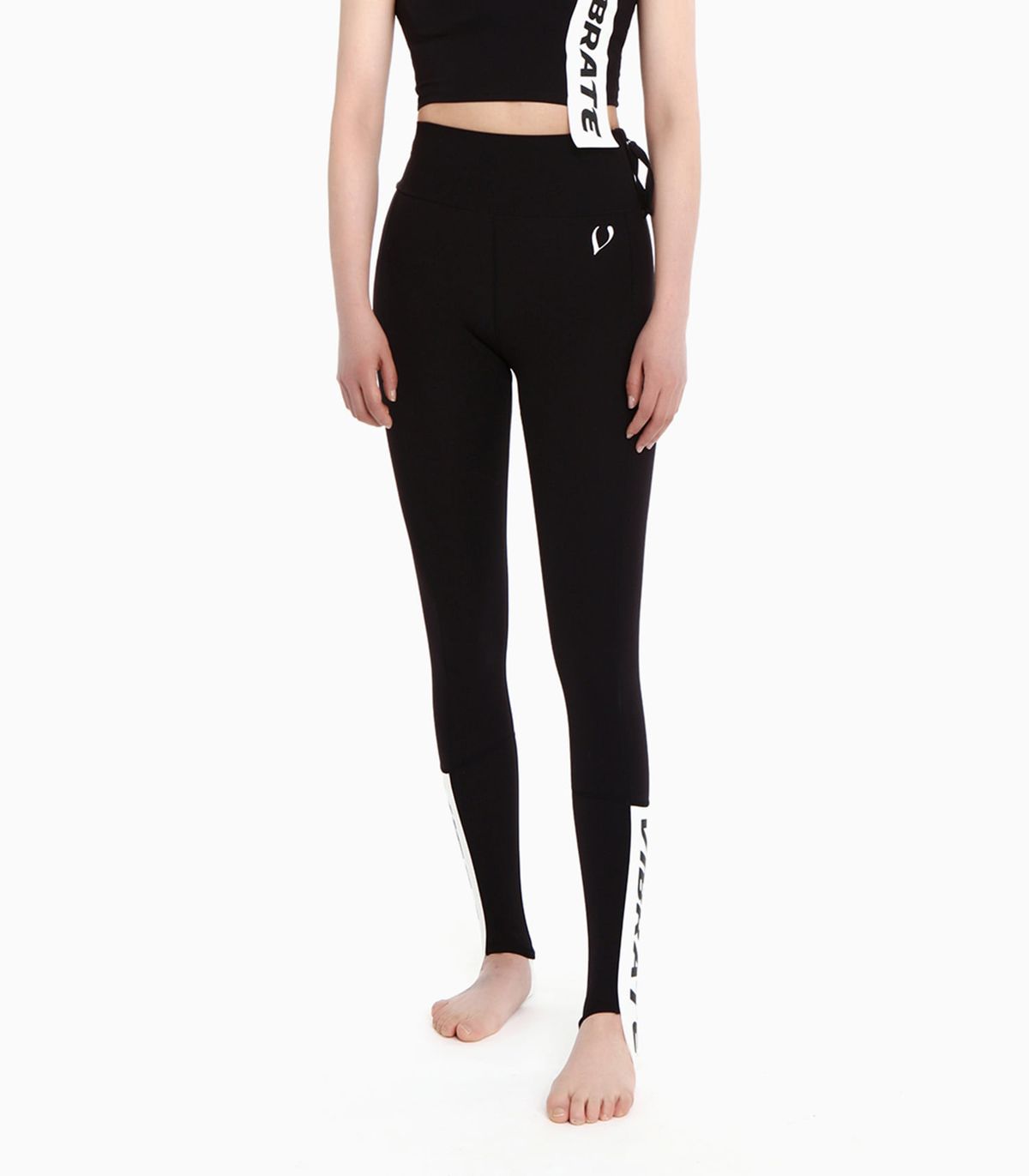 바이브레이트(VIBRATE) V LOOP TRIMMING LEGGINGS