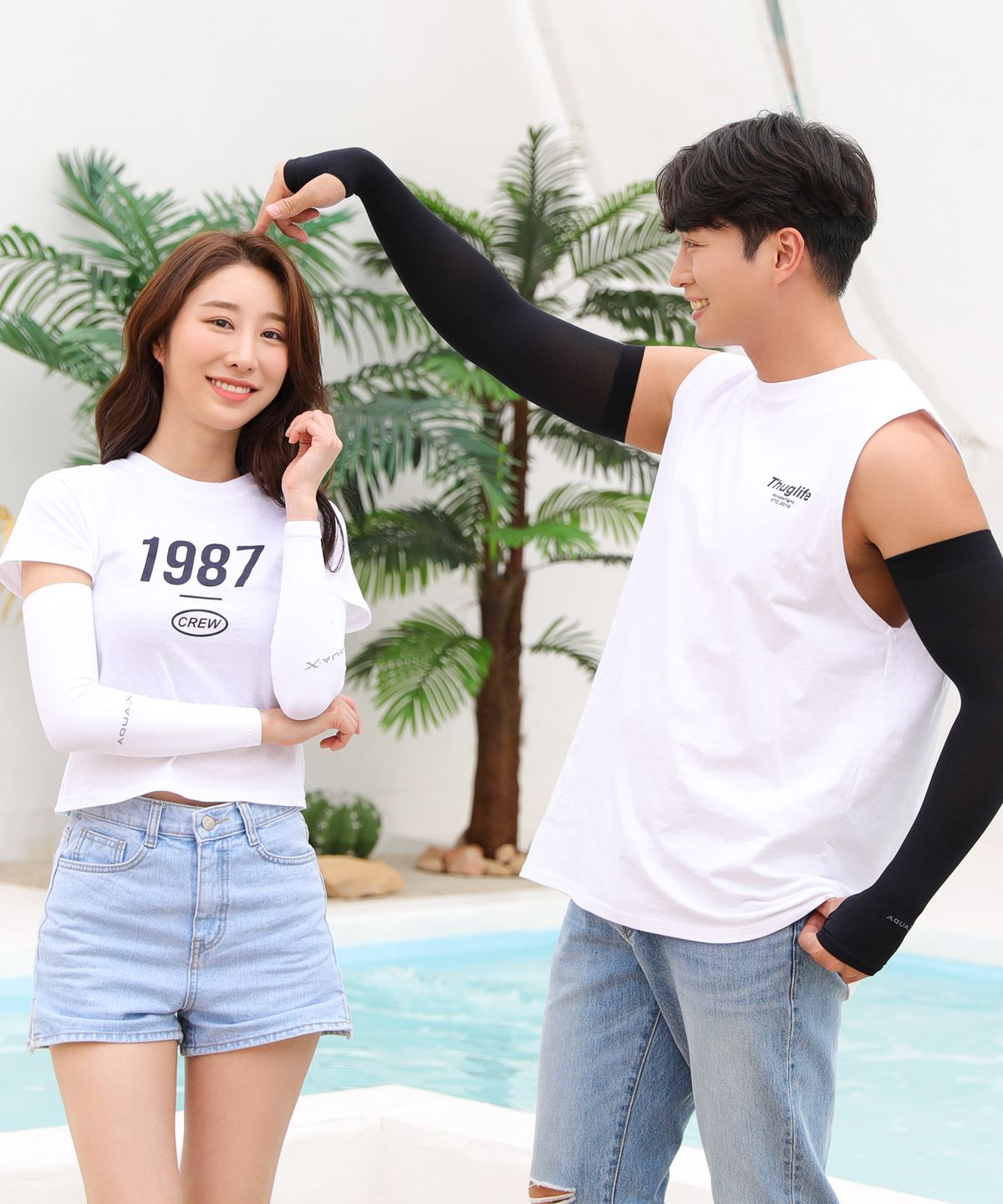 렛츠슬림(LET'S SLIM) 스포츠 쿨토시 자외선차단 99.9% 무봉제