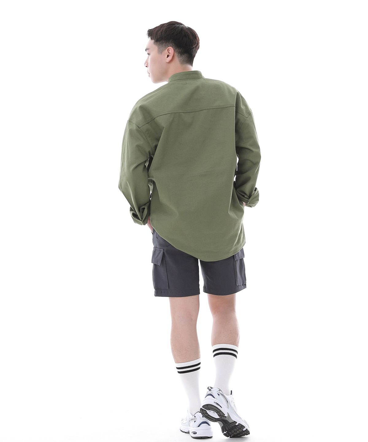 세인트크루(SAINTCREW) 컴포터블 모던 카고쇼츠 CM-1200C 다크그레이