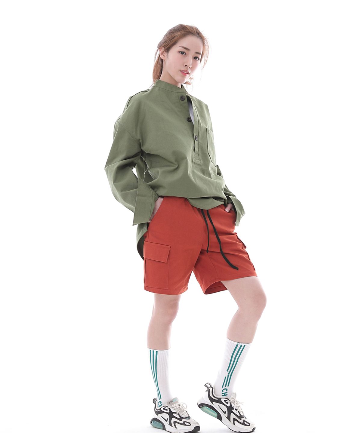 세인트크루(SAINTCREW) 컴포터블 모던 카고쇼츠 CM-1200C 브릭