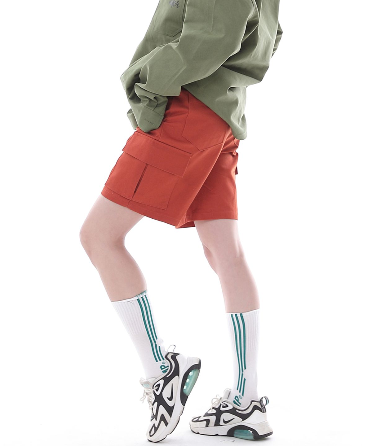 세인트크루(SAINTCREW) 컴포터블 모던 카고쇼츠 CM-1200C 브릭